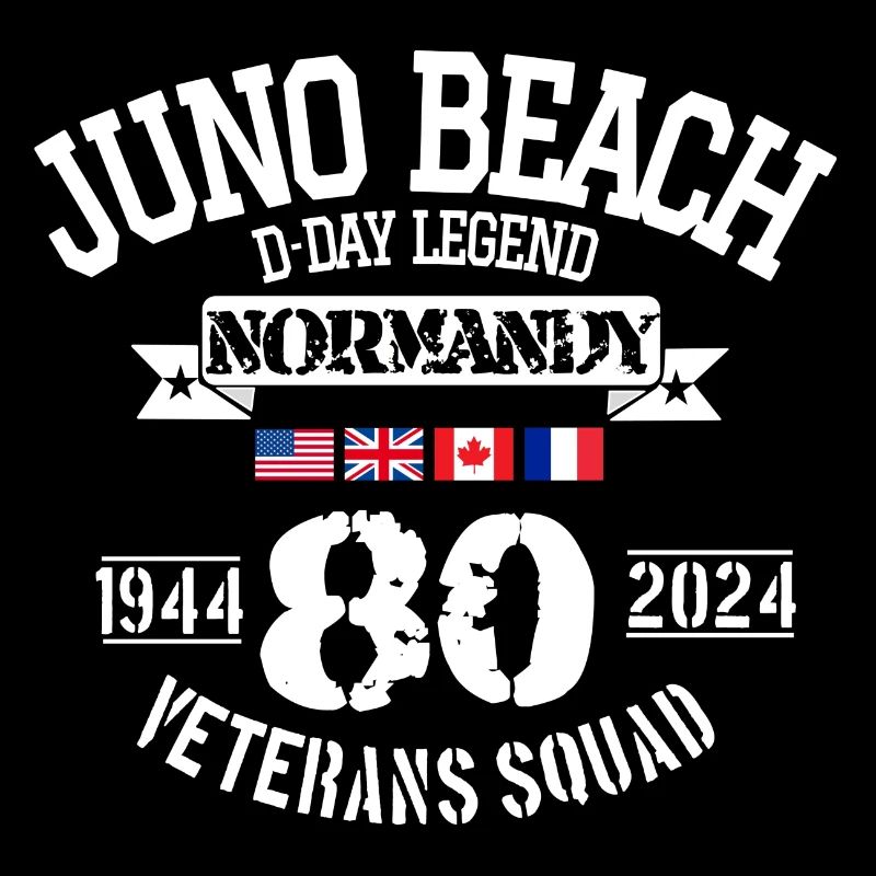 D DAY Juno 80th anniversary
