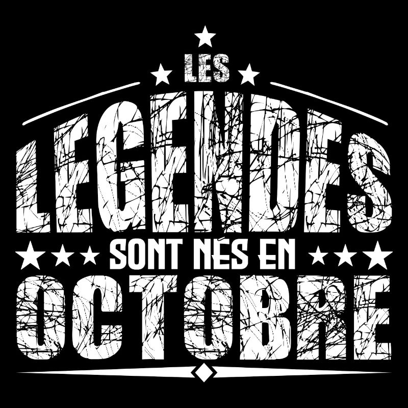 Octobre | les Légendes sont nés en Octobre Anniver