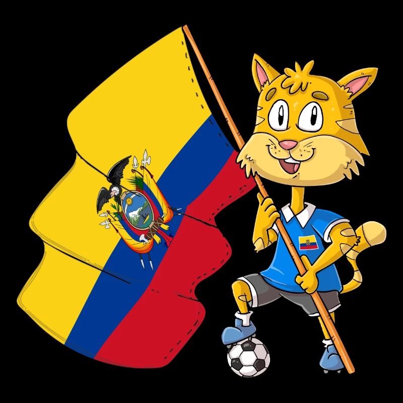 Ecuador Fan Katze
