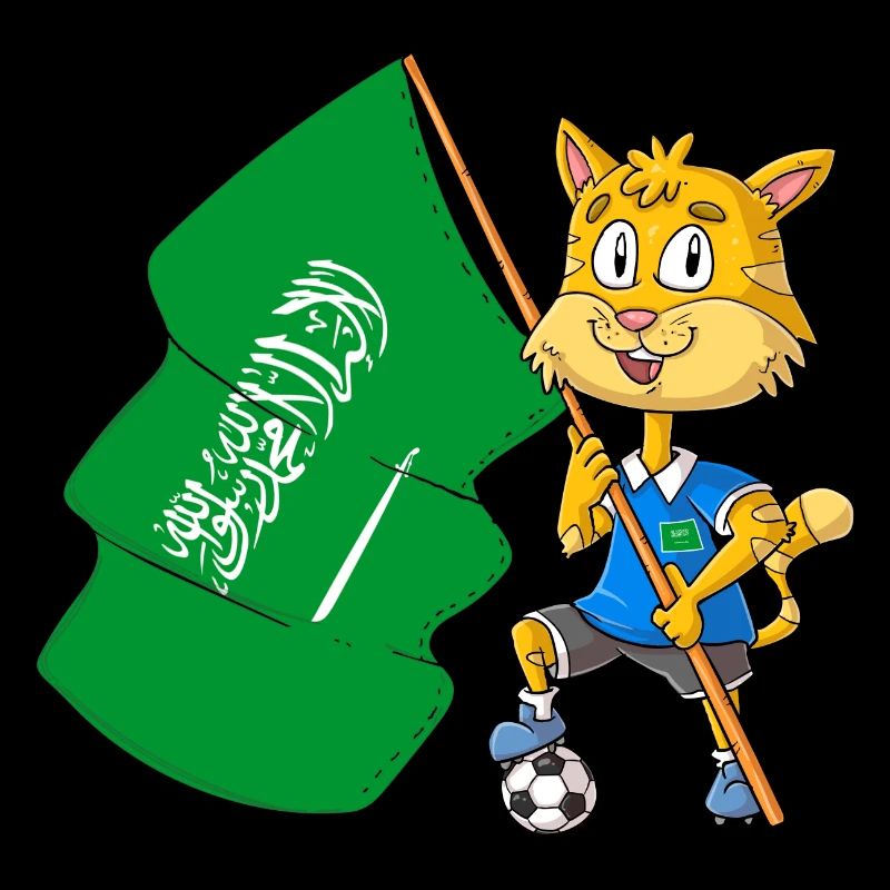 Arabie saoudite Fan Cat
