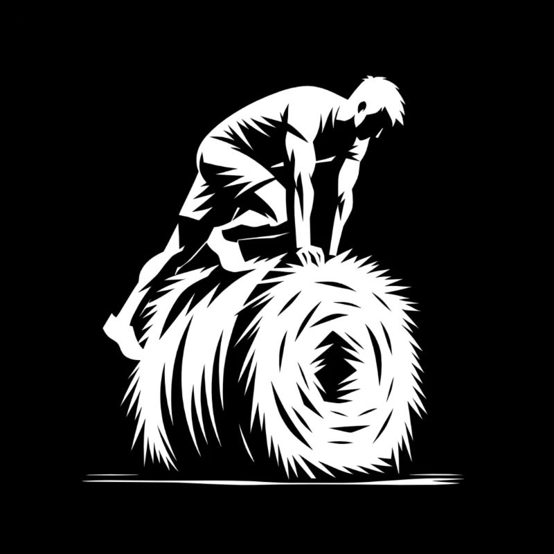 Parcours d’obstacles Surmonter la botte de paille