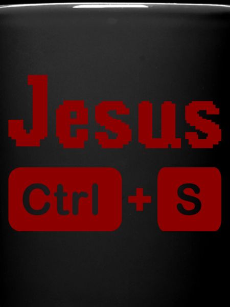 Jésus sauve Ctrl+S
