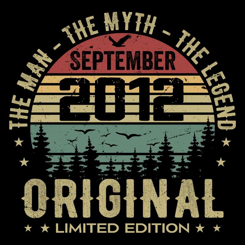 Ursprüngliches Geburtstag 2012 - September 2012 Geschenk