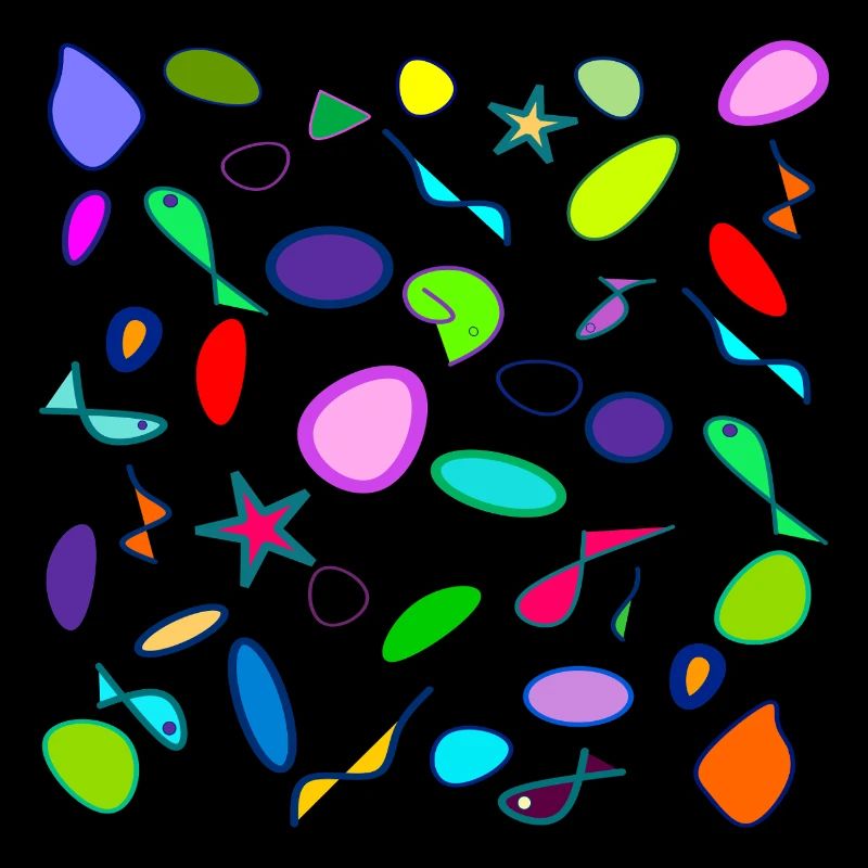 Ozean Pop Art Abstrakt
