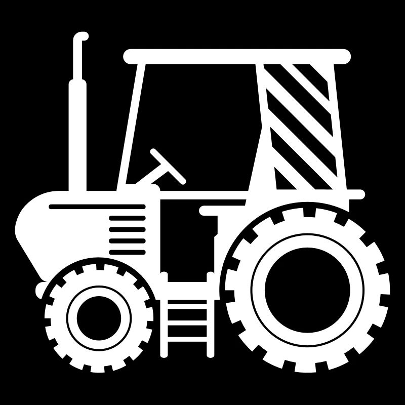 Tractor Farmer Tractor Bauer Design color selectable
