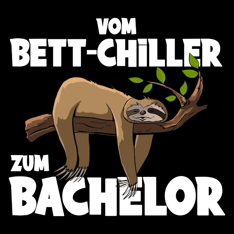 Faultier Uni Bachelor Abschlussgeschenk Student