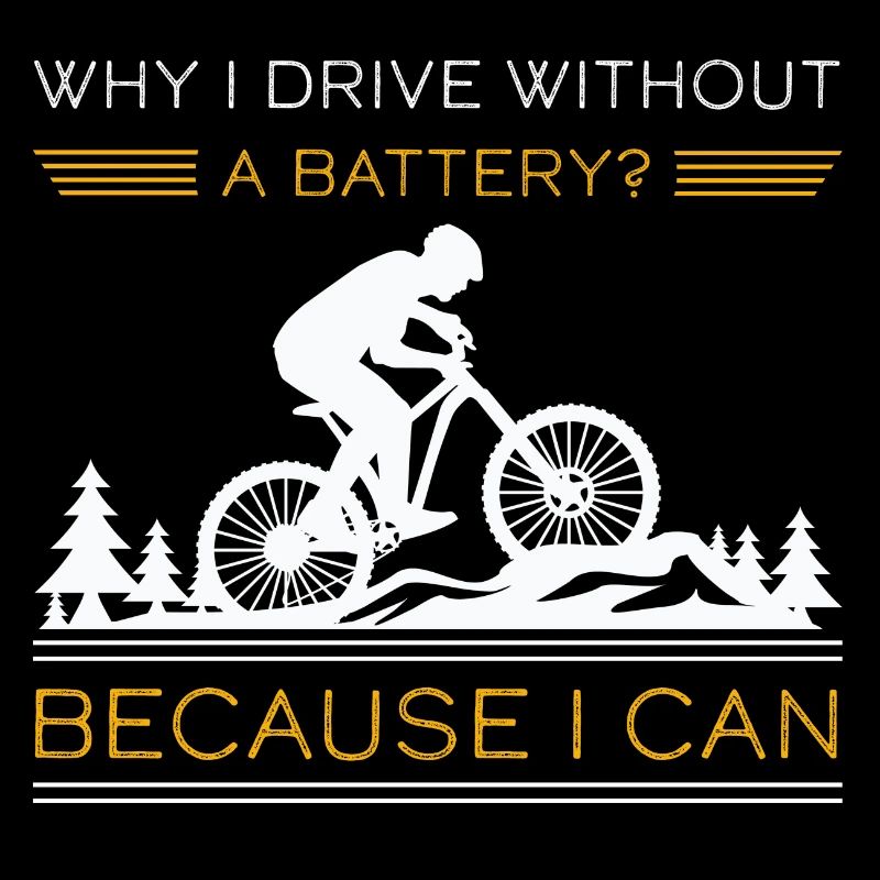 why I drive without a battery? because i can