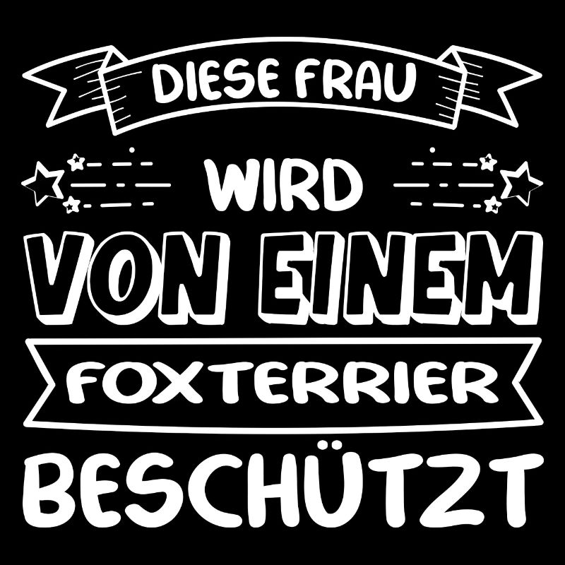 Foxterrier Frau - Foxterrier