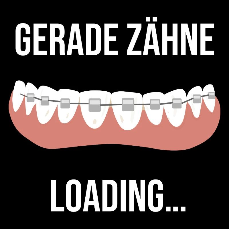 Zahnspange Gerade Zähne Loading Kieferorthopäde