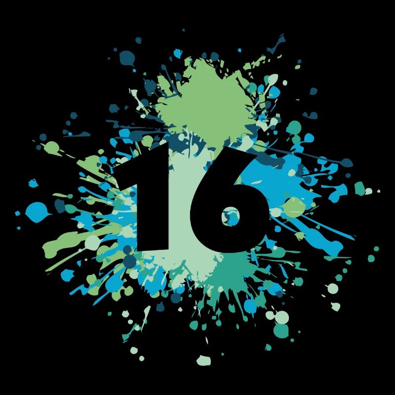 Splash couleur numéro 16
