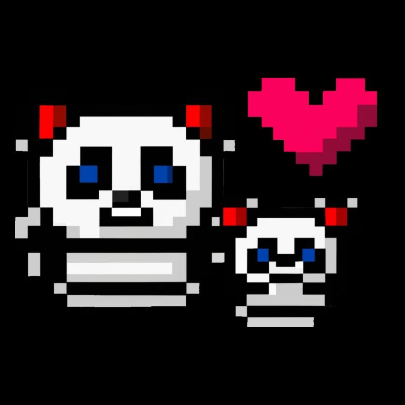 Panda Mom n Child