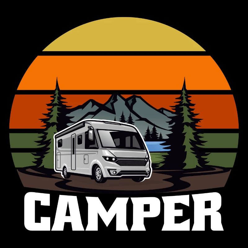 Cadeau Camper Camper Caravan