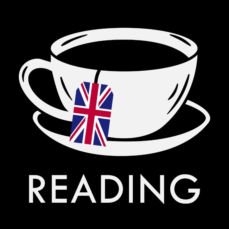 Lecture des sachets de thé Teacup UK Flag