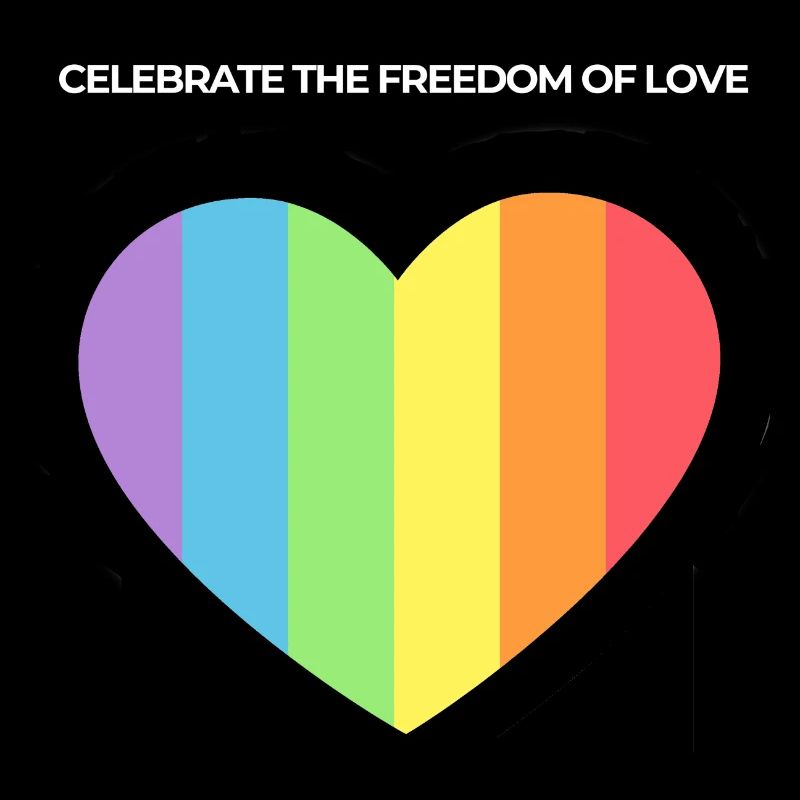 Love Rainbow Herz Pride