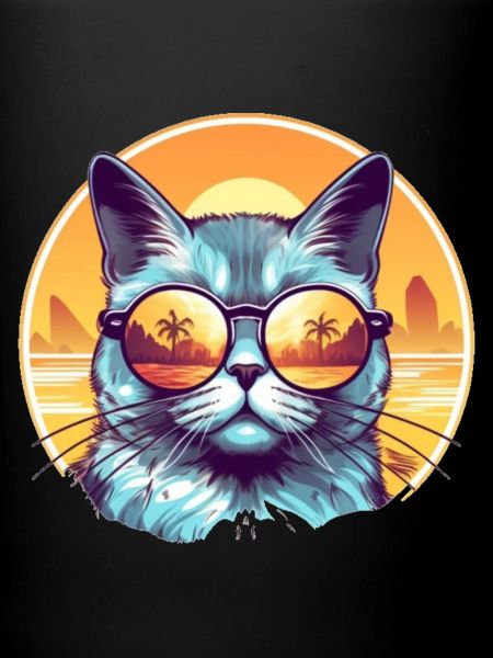 Sunset Cat
