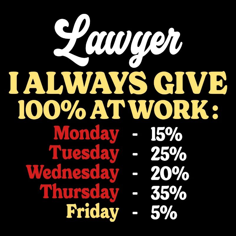 100% Au Travail Citation Drôle Travail Avocat