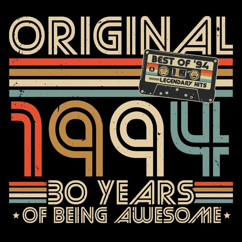 30e anniversaire 30 ans Né en 1994