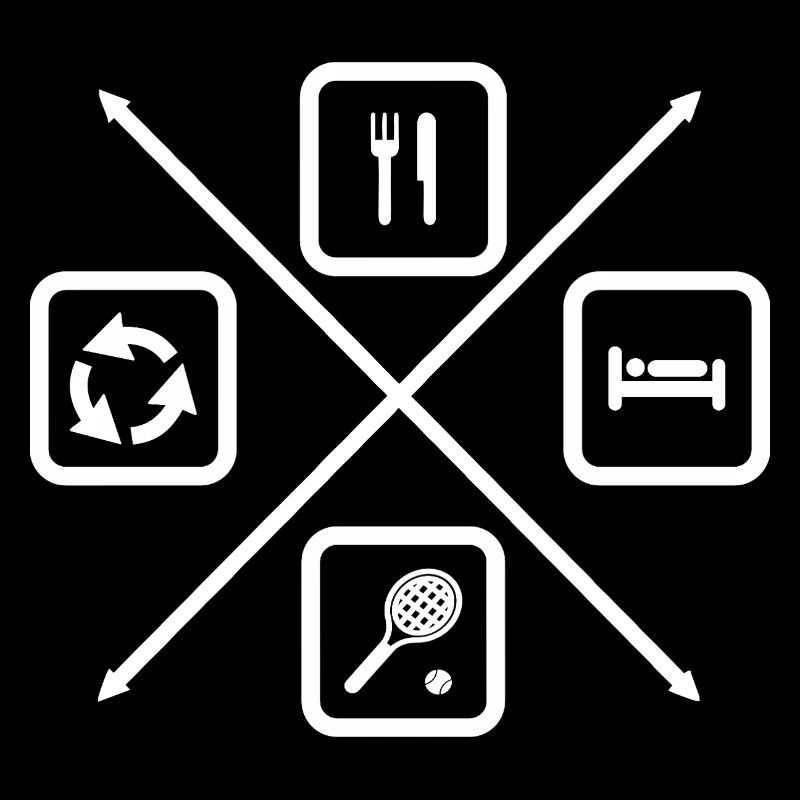 Der Lebenszyklus eines Tennisspielers,Tennis