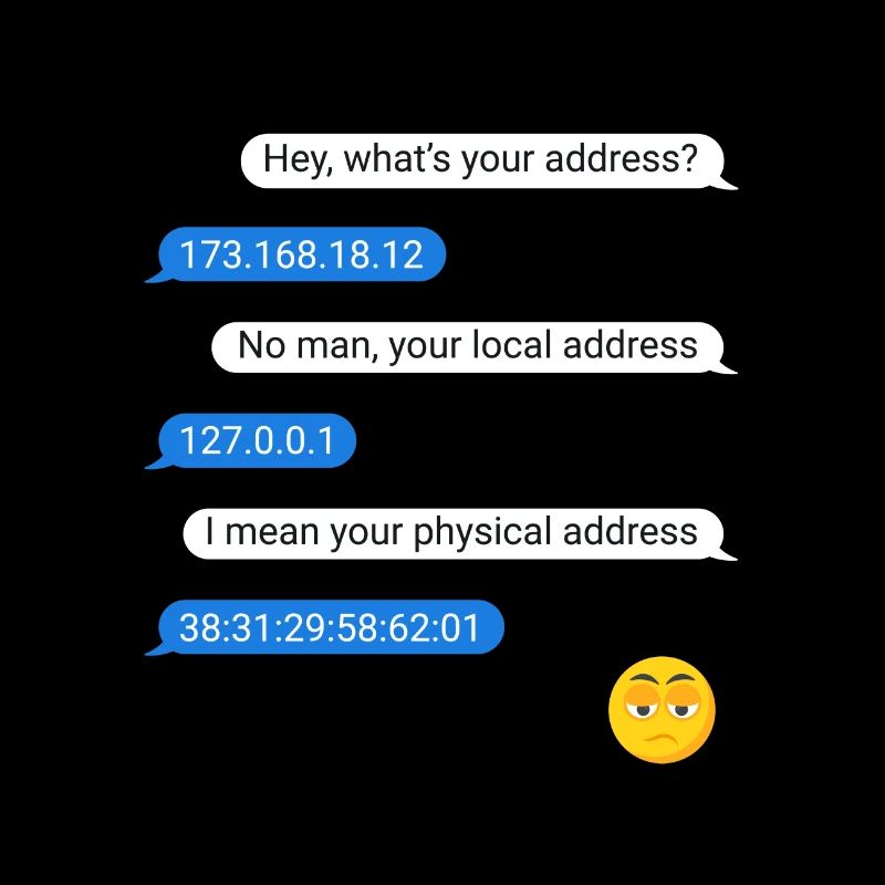 Computer Nerd Geek Chat IP Adresse witzig Geschenk