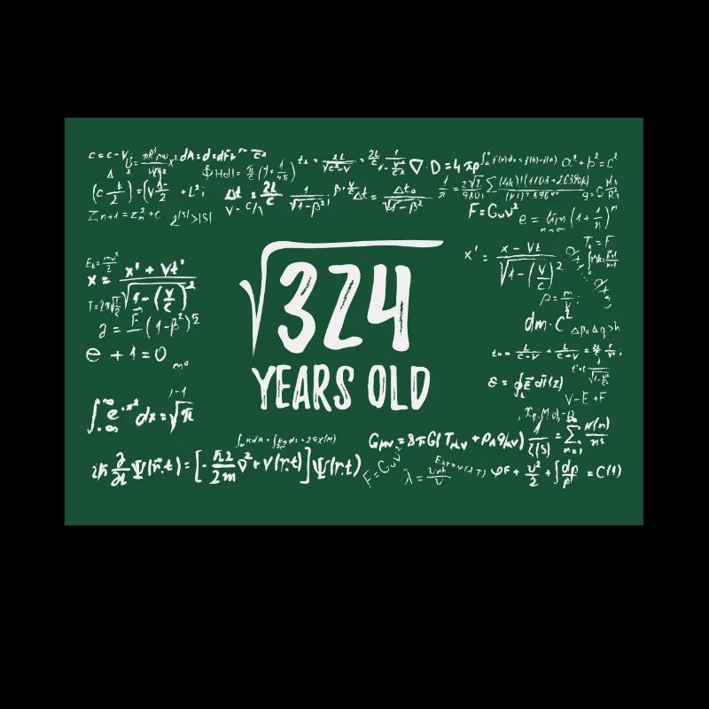 Root 324 gift for 18th birthday math