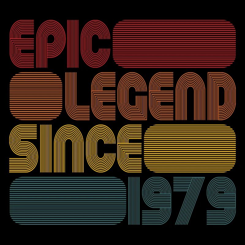 Epic Legend Since 1979 Geschenk Zum 42. Geburtstag