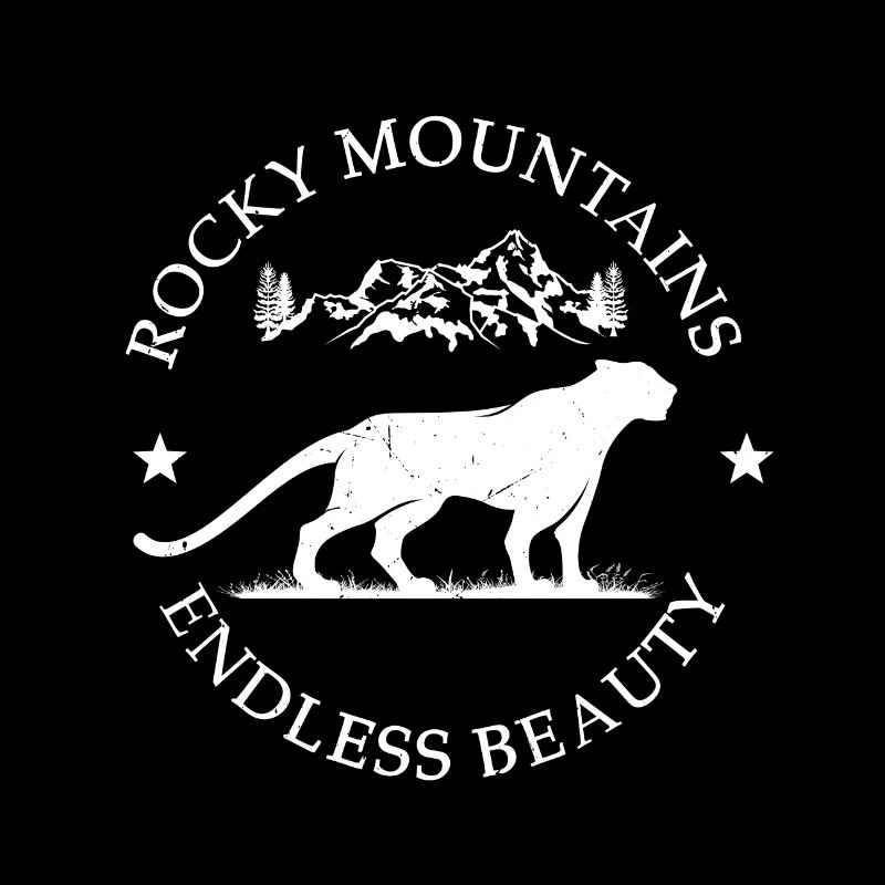 Rocky Mountains Cougar Endless Beauty