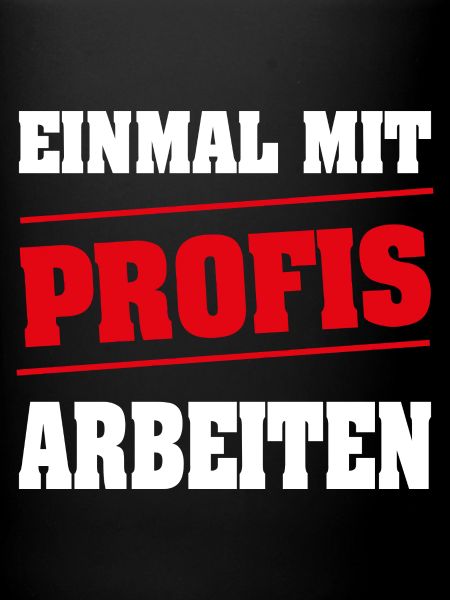 Einmal mit Profis arbeiten