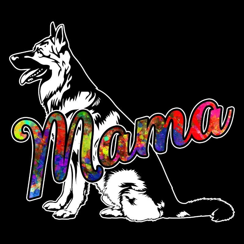 German Shepherd German Shepherd Mama