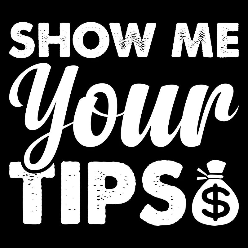 Trinkgeld Tip Kellner Kellnerin Servicekraft