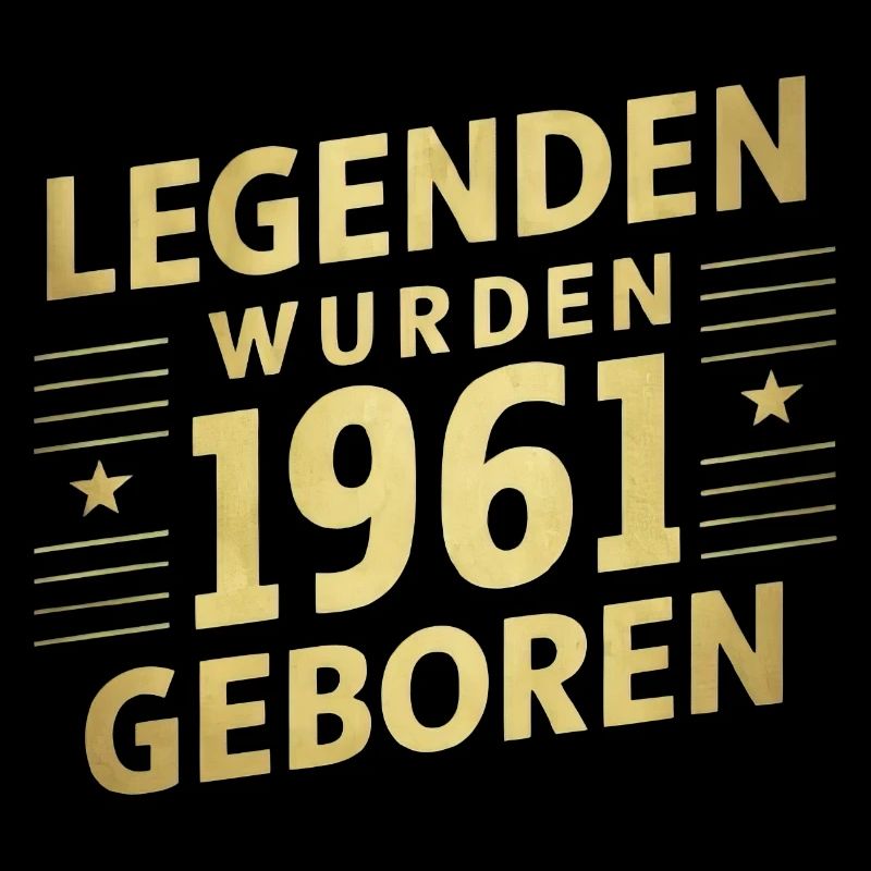 Legenden Wurden 1961 Geboren
