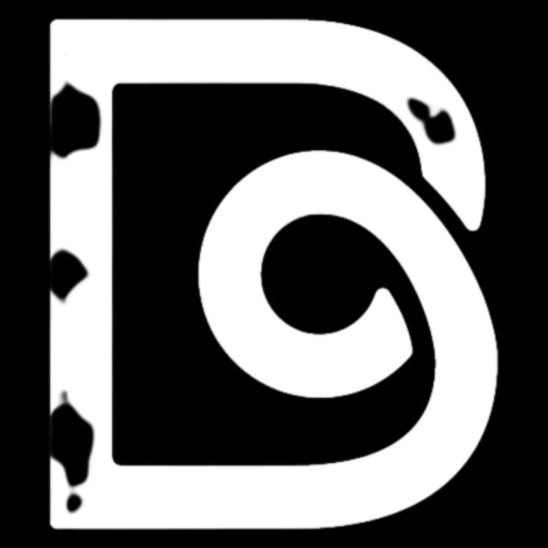 geschlingertes B