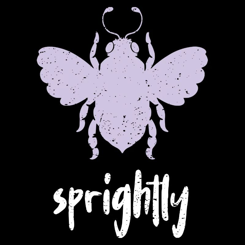 Violet Pastel Abeille Spbright Bee Be Spbright