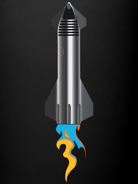 Starship Sticker