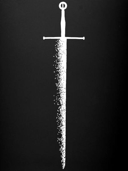 épée perdue - Épée médiévale