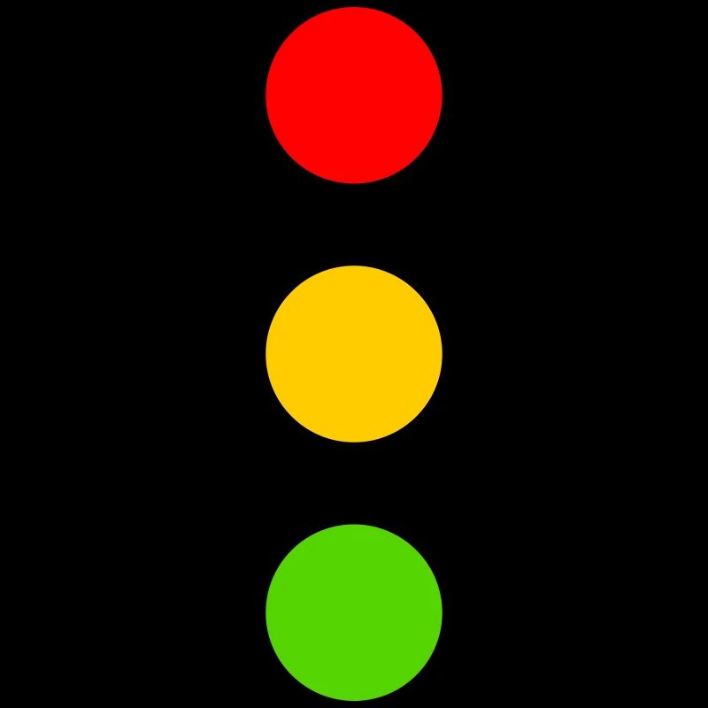 Costume de feu de circulation Rouge Jaune Vert Points Carnaval