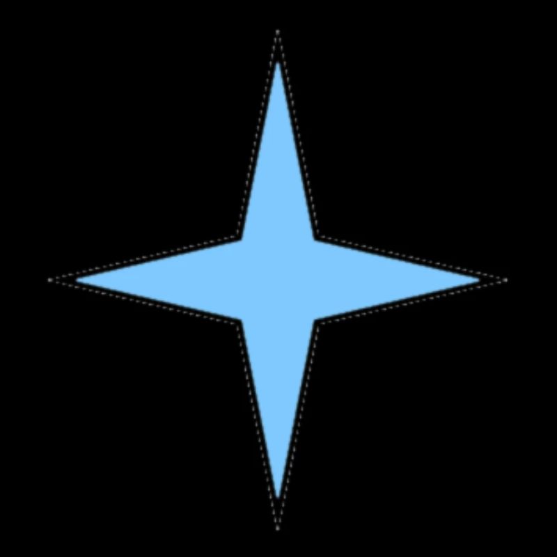 blaues Stern