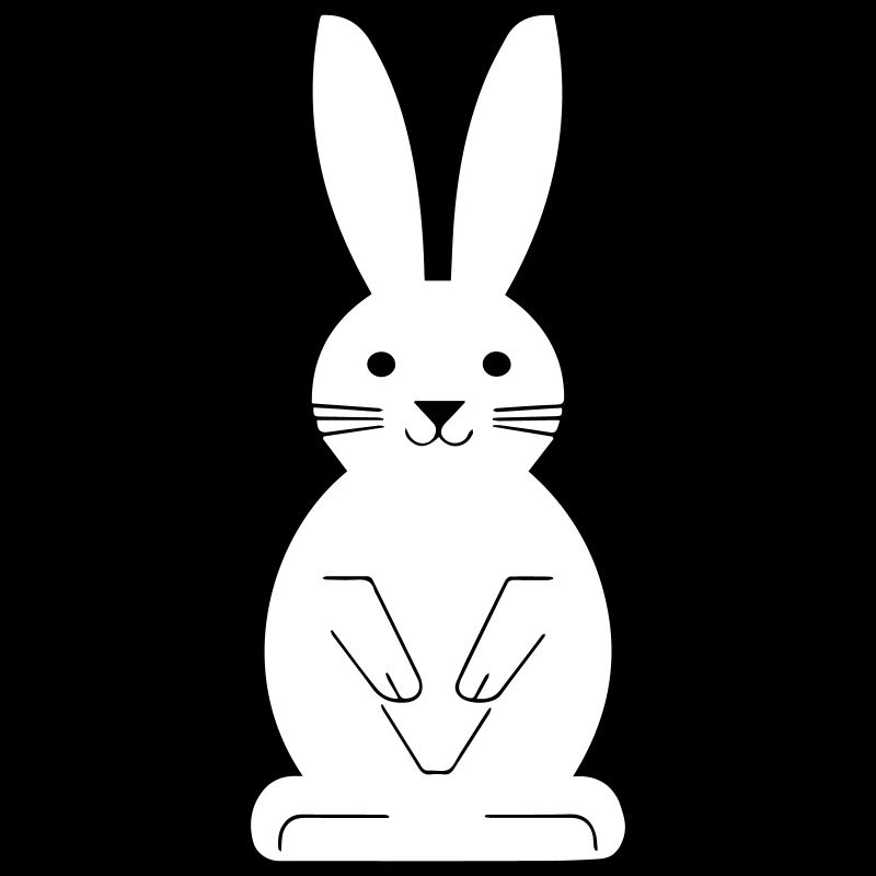 Lapin de Pâques mignon