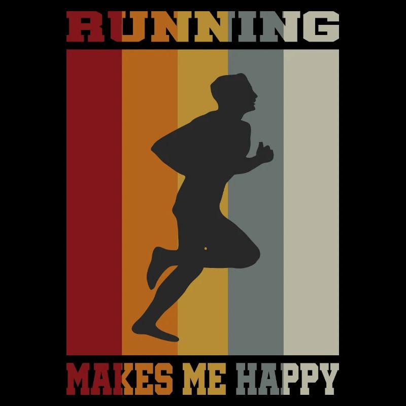 Courir me rend heureux