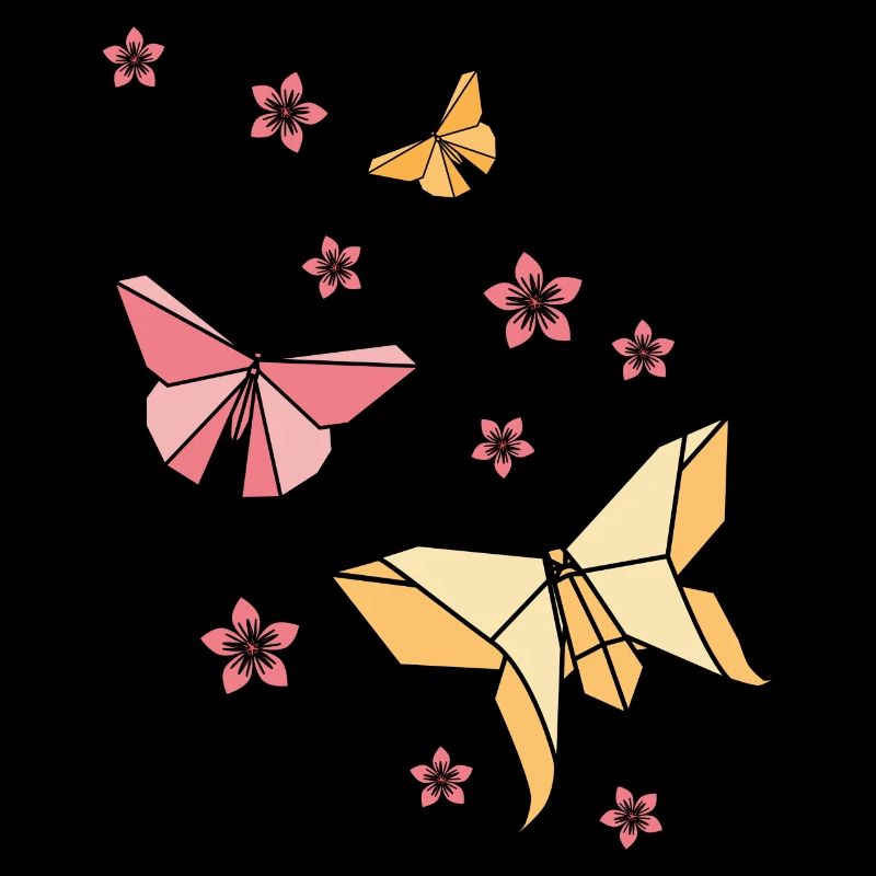 Papillons origami