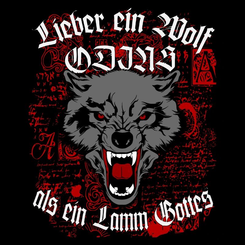 Wikinger Wolf Odins