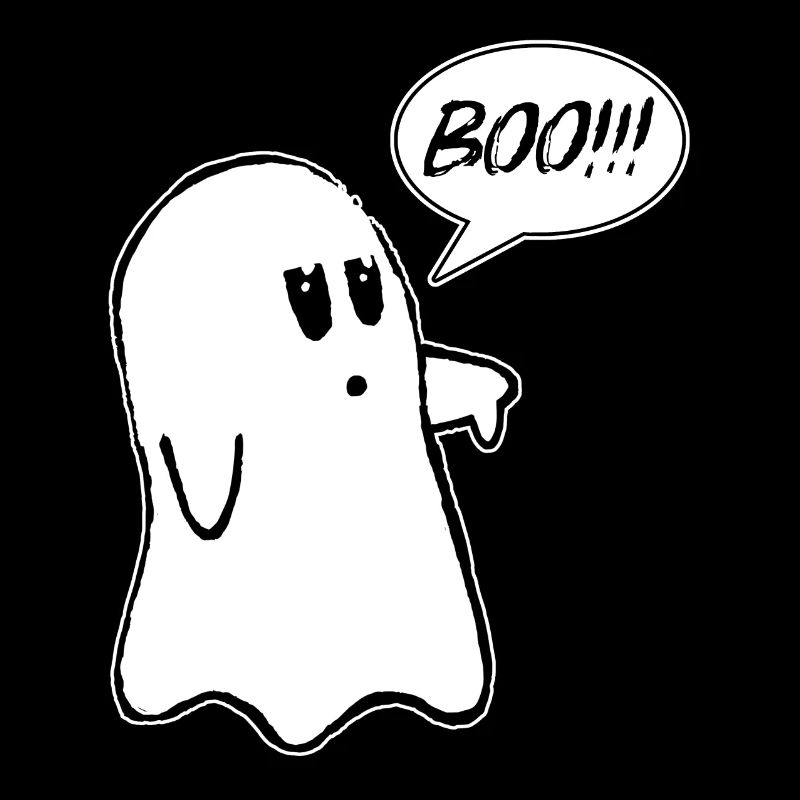 Booooo Ghost Halloween