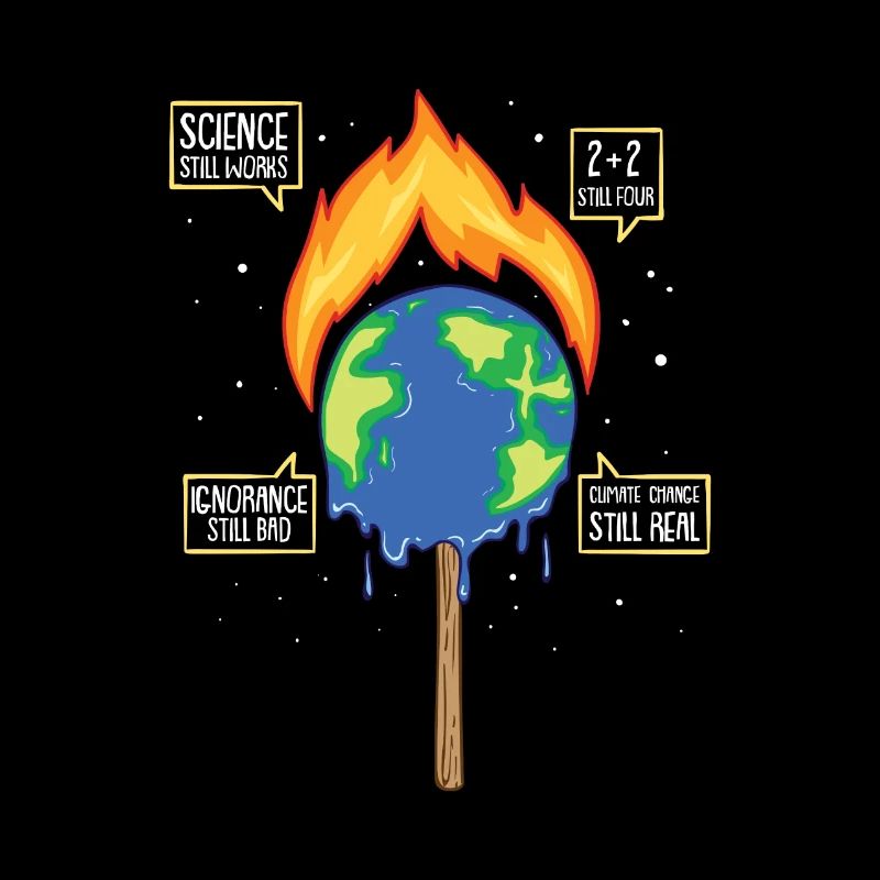 Climate Burning Melting Earth Climate Change