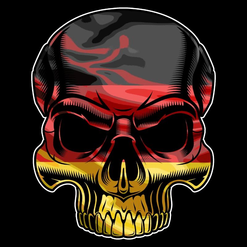 Germany skull