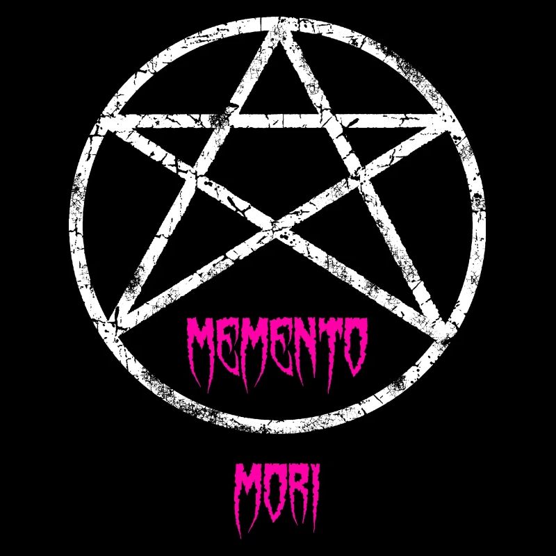 memento mori white pink