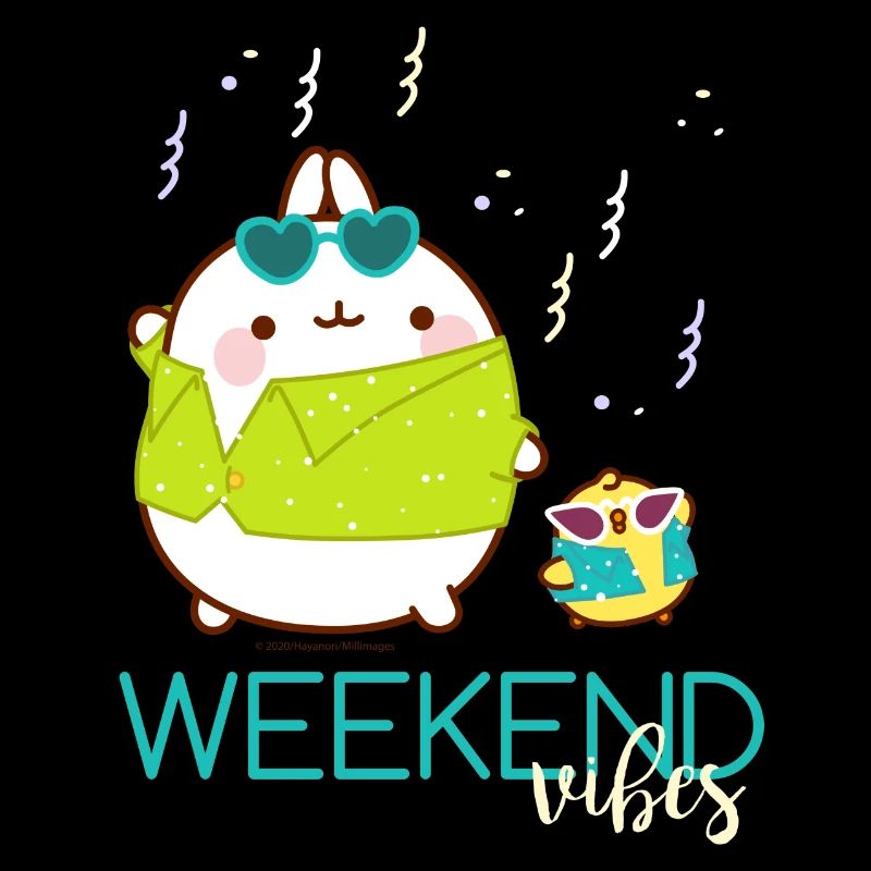 Molang Piu Piu Weekend Vibes Wochenende