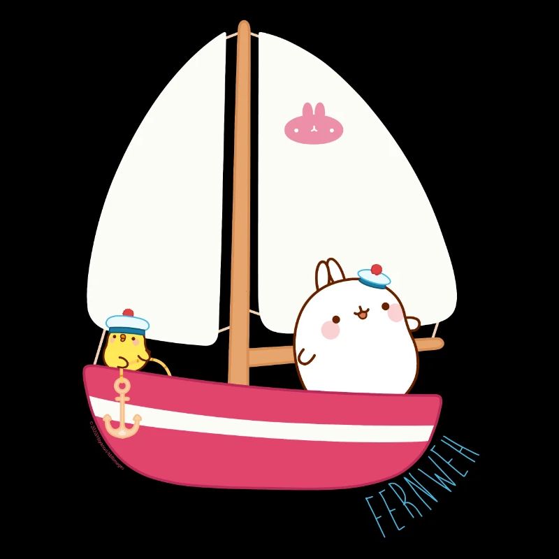 Molang Piu Piu Sailing Wanderlust