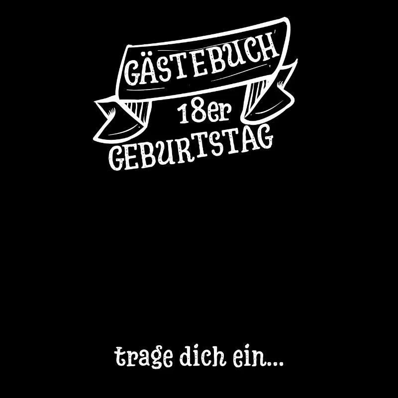 18. Geburtstag Gästebuch Geschenkidee