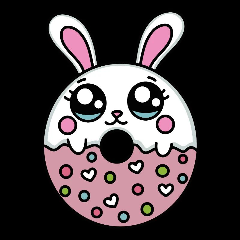 Rabbit donut - Cute donut (Rabbit)