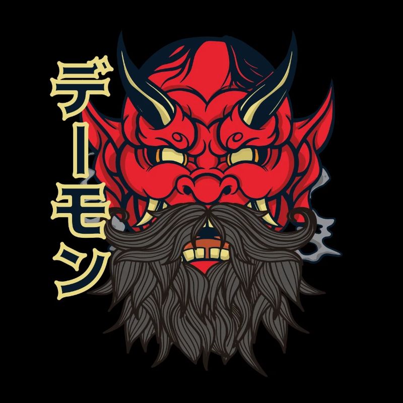 Devil with beard
