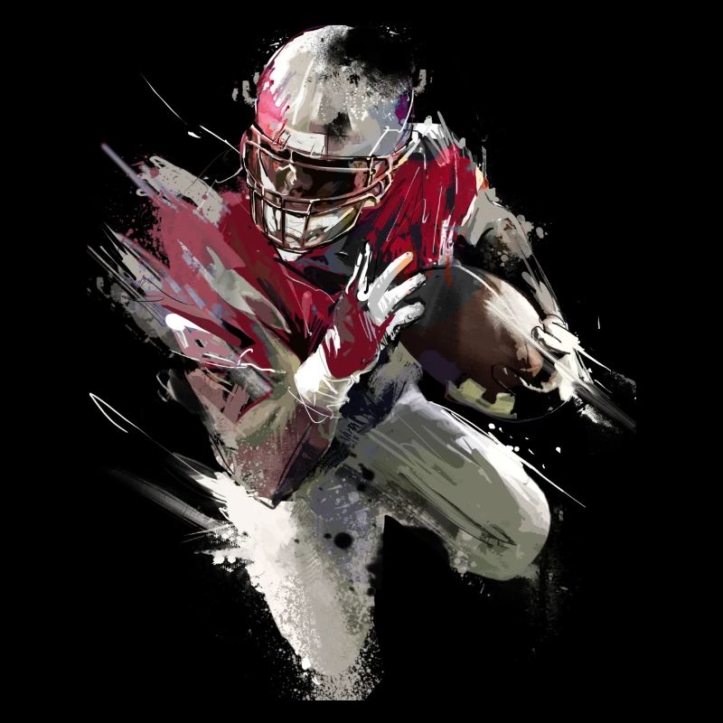 Running Back - Red Jersey